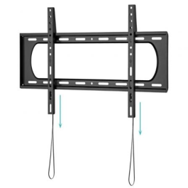 TOOQ SOPORTE FIJO PARED PANTALLAS 37"-80", NEGRO