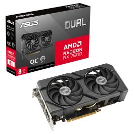 ASUS Tarjeta Gráfica Radeon RX 7600 8G EVO OC 8GB GDDR6 Dual