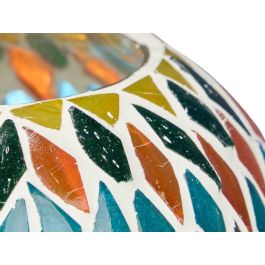Portavelas Ovalado Rombos Multicolor Giftdecor 12.5x8x12.5 cm Vidrio (12 Unidades) Portavelas Ovalado Rombos Multicolor Giftdecor 12.5x8x12.5 cm Vidrio (12 Unidades)
