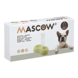 Comedero y bebedero plástico Mascow 28x22.5x16 cm, 500 ml - Colores surtidos (12 Unidades) Comedero y bebedero plástico Mascow 28x22.5x16 cm, 500 ml - Colores surtidos (12 Unidades)