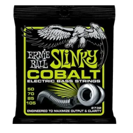Ernieball Juego Bajo Eléctrico Cobalt Slinky Regular 50-105 Precio: 40.628775. SKU: B1FMXT2T3G