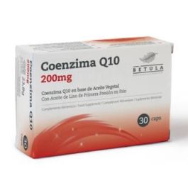 BETULA Coenzima Q10 200mg 30 Cápsulas Alta Absorción con Omega 3 ALA Precio: 32.6900002. SKU: B16XKBWMZ5