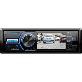 JVC KD-X561DBT Autorradio 1 DIN con Bluetooth USB MP3 Video DAB+ sin antena - Negro/Azul