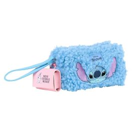 Neceser Infantil Stitch Azul 100 % poliéster 21 x 11 x 10 cm