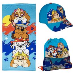 Cerdá Toalla con Saquito y Gorra Paw Patrol Infantil Azul - Edad Recomendada 3+ Años, Dimensiones 33x27x7 cm Precio: 13.50000025. SKU: B1JEZGEW2B