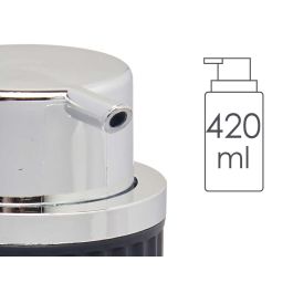 Dispensador Jabon Plastico 420Ml Antracita Berilo 7X14CM (32 Unidades) Dispensador Jabon Plastico 420Ml Antracita Berilo 7X14CM (32 Unidades)