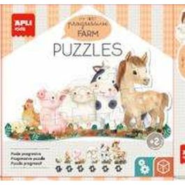 Apli Mi Primer Puzzle Progresivo Animales de la Granja 6 Fichas Edad +3 años Precio: 6.89000015. SKU: B1BXDQ2B8A