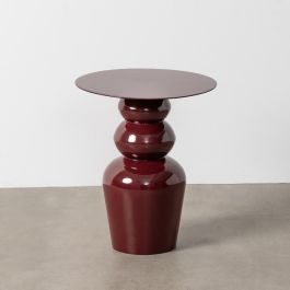Mesa Auxiliar Burdeos Metal Decoración 38 X 38 X 46 cm Precio: 104.79000026. SKU: B174SXF3RK