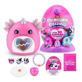 Zuru ZUR1731022239911 Peluches sorpresa Eggzania Mini Surprise S1 - Descubre 10 sorpresas, colecciona 6 modelos surtidos. Suave. Precio: 36.49999969. SKU: B12BMFGRWQ