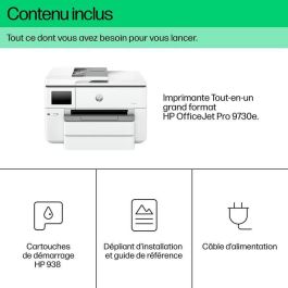 HP 9730e OfficeJet Pro Impresora Multifunción Color Profesional A3 para Empresas con HP+ e Instant Ink