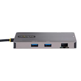 StarTech.com Adaptador Multipuerto USB-C 120B-USBC-MULTIPORT con HDMI 4K 60Hz, Ethernet Gigabit, Carga 100W PD, Lector de Tarjetas, para Portátil