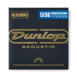 Dunlop Juego Acústica Bronze 80/20 Medium 13-56 para Guitarra Precio: 7.90000046. SKU: B16LHQRT34