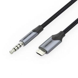 Vention BDGBF Cable Conversor Estéreo MicroUSB Macho a Jack 3.5 Macho 1m Negro Precio: 5.50000055. SKU: B12TE5LRRM