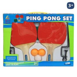 Palas ping pong con 2 palas y 3 pelotas en caja Precio: 6.9575. SKU: S2404855