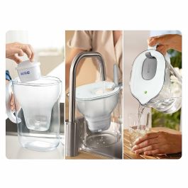 Estilo de filtrado de Brita CARAFE XL Gray (3.6L) incluyó 1 cartucho de filtro Maxtra Pro All-in-1