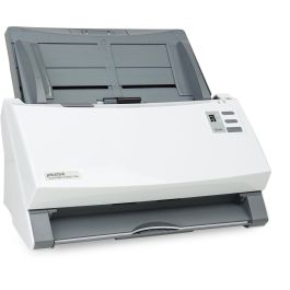 Plustek Escáner PS406U PLUS, 40ppm Duplex Color, 600x600 DPI, 216x5080mm