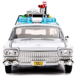 Coche metal cazafantasmas ecto 1 escala 1:24 23 x 10 x 8,5 cm Coche metal cazafantasmas ecto 1 escala 1:24 23 x 10 x 8,5 cm