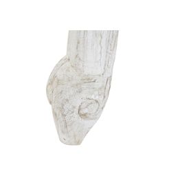 DKD Home Decor Ganesh 2020 Mesa Centro Indio Blanco Natural Mango Madera 120 x 61 x 49 cm