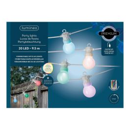 Guirnalda 20 bombillas led rgb exterior 14,5m ip44 lumineo Guirnalda 20 bombillas led rgb exterior 14,5m ip44 lumineo