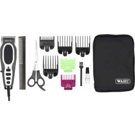 Cortapelos de red - WAHL - CLOSE CUT PRO - 10 W - 6 peines - Gris