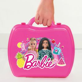 Barbie 00927 Maletín de Zumos y Batidos Smoothie con +20 Accesorios para Muñeca Incluye Asiento Juego Niños +3 Años Barbie 00927 Maletín de Zumos y Batidos Smoothie con +20 Accesorios para Muñeca Incluye Asiento Juego Niños +3 Años