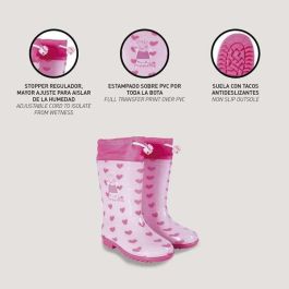 Cerdá T027 Botas de Lluvia PVC Peppa Pig Rosa Talla 27 - Edad 3 años Cerdá T027 Botas de Lluvia PVC Peppa Pig Rosa Talla 27 - Edad 3 años