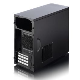 Fractal Design CORE 1100 Mini Tower PC Negro - FD-CA-CORE-1100-BL - Compatible con micro ATX/Mini-ITX, Ventilador 120mm