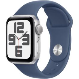 Apple Watch SE GPS - 40 mm - Caja de aluminio plateada - Correa deportiva vaquera - S/M Precio: 358.7649995402. SKU: B1AXMA9V9P