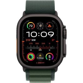 Apple Watch Ultra 2 GPS + Cellular - 49 mm - Caja de titanio negro - Correa Alpine Loop verde oscuro - Grande