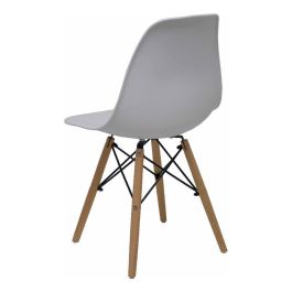 Piqueras y Crespo Pack de 4 Sillas Priego Blanco - Madera y Metal Piqueras y Crespo Pack de 4 Sillas Priego Blanco - Madera y Metal