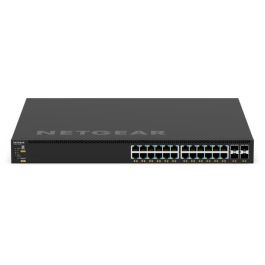 NETGEAR Gsm4328-100Nes Switch Gestionado 28 Puertos 24 PoE+ 648W-720W 24x1G 4xSFP+