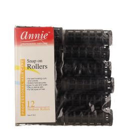 Annie Rulos Negro 12 unidades Med 1012 Precio: 2.50000036. SKU: S4243113