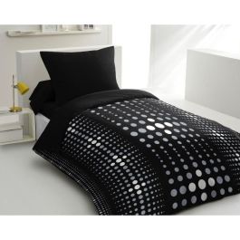 Home Linge Passion HOM3701393708326 - Juego Funda Nórdica Microfibra Steevy Décimo 140x200 cm + Funda Almohada 63x63 cm - Negro Precio: 28.69000024. SKU: B12A95VRCF
