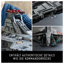 LEGO Star Wars Crucero de Ataque Clase Venator de la República 75367 - Juego de Construcción con 5374 Piezas