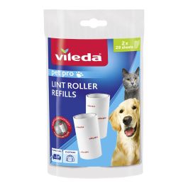 Vileda Pet pro Recambio rodillo quitapelusas, 2 x 29 hojas, elimina pelo y pelusas de textiles Precio: 3.69000027. SKU: B1KFY27SNR