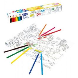 Set Coloring Roll Abc 200 X 30 Cm + 8 Lápices Carioca 42979 Precio: 12.50000059. SKU: B14V29J7ZW