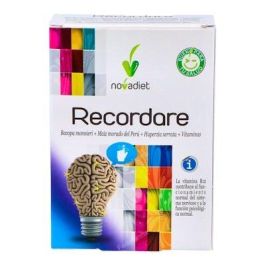 NOVADIET Recordare 30 cápsulas vegetales - Apoyo a la memoria con Bacopa, Huperzia y Vitamina B12 para función cognitiva normal Precio: 16.5. SKU: B1B62J6LVH