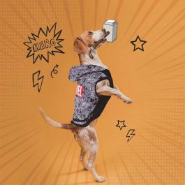 Marvel Sudadera de Algodón Cepillado para Perro Talla S Gris Marvel Sudadera de Algodón Cepillado para Perro Talla S Gris