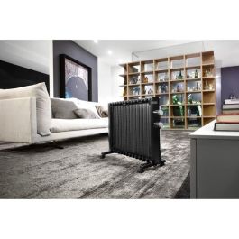 Delonghi HMP1500 Panel Radiante MICA 1500 W / 750 W con Termostato de Ambiente Negro