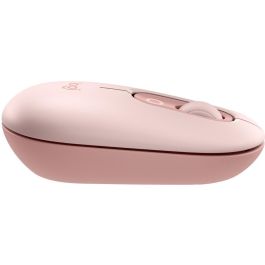 Logitech 920-013142 POP ICON COMBO Teclado y Ratón Inalámbrico Bluetooth QWERTY Internacional de EE.UU. Rosa