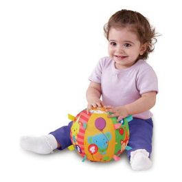 Pelota bola cantarina con diferentes texturas, 15 melodías y 5 canciones 18 cm Pelota bola cantarina con diferentes texturas, 15 melodías y 5 canciones 18 cm