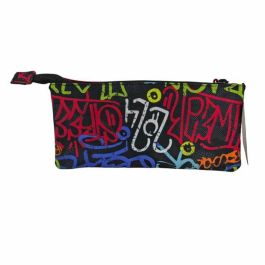 Toybags Estuche Triple Ranking Grafitti 11 x 23 x 5 cm