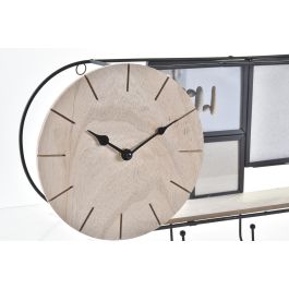 DKD Home Decor Estantería de Pared Urban Metal y Madera Negro Marrón 52 x 10 x 26 cm Pack 4 Unidades DKD Home Decor Estantería de Pared Urban Metal y Madera Negro Marrón 52 x 10 x 26 cm Pack 4 Unidades