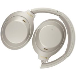 Sony WH-1000XM4S Auriculares Diadema Plata Inalámbricos con Cancelación de Ruido Activa y Conexión USB/3.5mm