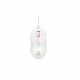 The G-Lab THE3760162067880 Ratón Inalámbrico para Juegos KULT HELIUM RGB 6400 DPI 6 Botones Blanco