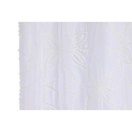 Cortina Boho DKD Home Decor Blanco 260 x 140 cm (2 Unidades)