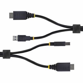 Cable adaptador Startech HU1226-KVM-CABLE Negro 1,8 m Cable adaptador Startech HU1226-KVM-CABLE Negro 1,8 m