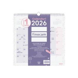 Calendari (2026) Catalan Finocam Paret Chic Mensual Per Escriure 300X300 Morado Precio: 6.50000021. SKU: B1DAKCQTKG