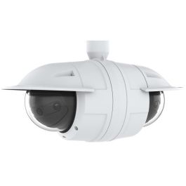 Axis T94V01C Soporte para 2 Cámaras de Red Montaje Doble Panorámico Pared Techo Poste IK10 Exterior Interior