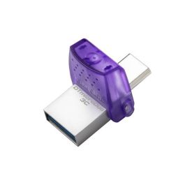 Kingston DataTraveler microDuo 3C 128GB, Memoria USB Flash Dual USB-A y USB-C, Velocidad 200MB/s para Smartphones y Tablets Kingston DataTraveler microDuo 3C 128GB, Memoria USB Flash Dual USB-A y USB-C, Velocidad 200MB/s para Smartphones y Tablets